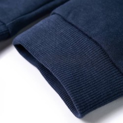 Pantaloni Tuta per Bambini Blu Marino Mélange 140