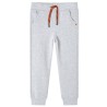 Pantaloni Tuta per Bambini Grigio Mélange 116