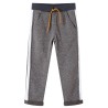 Pantaloni Tuta per Bambini Grigio Scuro Mélange 140