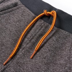 Pantaloni Tuta per Bambini Grigio Scuro Mélange 140