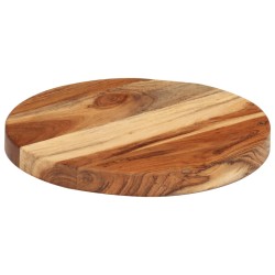 Tagliere Ø25x2,5 cm in Legno Massello di Acacia