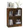    Libreria Rovere Fumo 60x24x74,5 cm in Legno ingegnerizzato