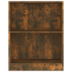    Libreria Rovere Fumo 60x24x74,5 cm in Legno ingegnerizzato