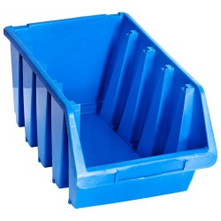 Contenitori Impilabili 14 pz Blu in Plastica