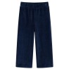 Pantaloni da Bambino in Velluto a Coste Blu Marino 92