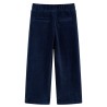 Pantaloni da Bambino in Velluto a Coste Blu Marino 92