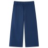 Pantaloni per Bambini a Gamba Larga Blu Marino 128