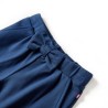 Pantaloni per Bambini a Gamba Larga Blu Marino 128