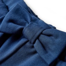 Pantaloni per Bambini a Gamba Larga Blu Marino 128