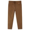 Pantaloni da Bambino Cognac 140