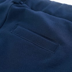 Pantaloni per Bambini con Finiture Nere Blu Marino 104