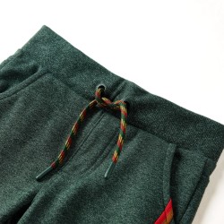 Pantaloni Tuta per Bambini Verde Scuro 92