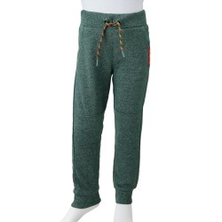 Pantaloni Tuta per Bambini Verde Scuro 92