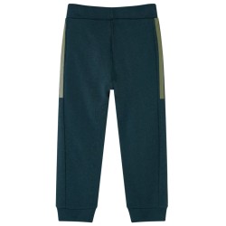 Pantaloni Tuta per Bambini con Coulisse Verde Muschio 128