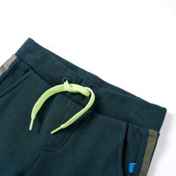 Pantaloni Tuta per Bambini con Coulisse Verde Muschio 128