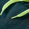 Pantaloni Tuta per Bambini con Coulisse Verde Muschio 128