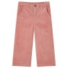 Pantaloni per Bambini in Velluto a Coste Rosa Antico 92