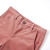 Pantaloni per Bambini in Velluto a Coste Rosa Antico 92