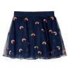 Gonna da Bambina con Tulle Blu Marino 140