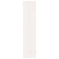    Copertura Termosifone Bianca 79,5x19x84 cm Legno Massello Pino