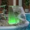    Fontana da Piscina con LED RGB in Acrilico 51 cm