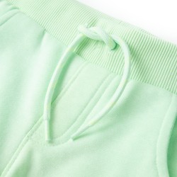 Pantaloni Tuta per Bambini Verde Brillante 104