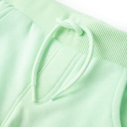 Pantaloni Tuta per Bambini Verde Brillante 128