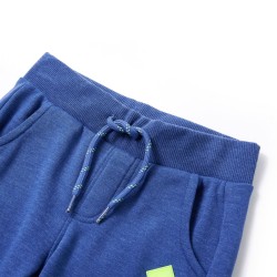 Pantaloni Tuta per Bambini Blu Mélange 104