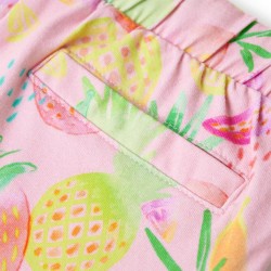 Pantaloncini per Bambini con Coulisse Rosa Tenue 116