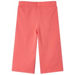 Pantaloni per Bambini a Gamba Larga Corallo 116