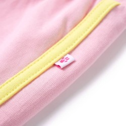 Pantaloncini da Bambina con Bordi Rosa Brillante 140