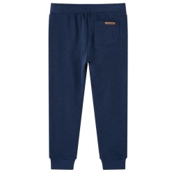 Pantaloni Tuta per Bambini Blu Marino Mélange 128