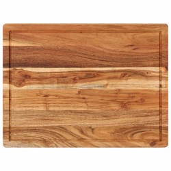 vidaXL Tagliere 50x38x2,5 cm in Legno Massello di Acacia