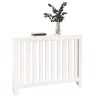    Copertura Termosifone Bianca 108,5x19x84 cm Legno Massello Pino