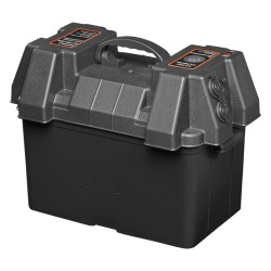 ProPlus Cassetta Portabatteria con USB e Voltmetro 33x20x20 cm