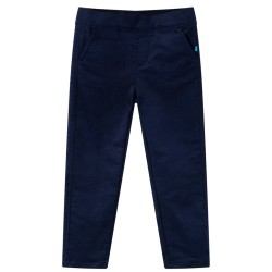 Pantaloni da Bambino Blu Marino Scuro 128