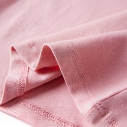 Maglietta per Bambini a Maniche Lunghe Rosa Chiaro 128