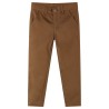 Pantaloni da Bambino Cognac 92