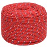 Corda Nautica Rossa 6 mm 250 m in Polipropilene