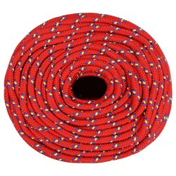 Corda Nautica Rossa 6 mm 250 m in Polipropilene