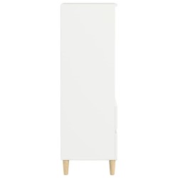    Credenza Bianco 40x36x110 cm in Legno ingegnerizzato