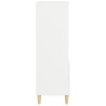    Credenza Bianco 40x36x110 cm in Legno ingegnerizzato