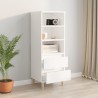    Credenza Bianco 40x36x110 cm in Legno ingegnerizzato