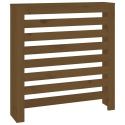 Copertura Termosifone Miele 79,5x19x84 cm Legno Massello Pino