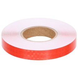 Nastro Riflettente Rosso 2,5 cm x 50 m PVC