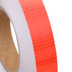 Nastro Riflettente Rosso 2,5 cm x 50 m PVC