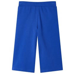 Pantaloni per Bambini a Gamba Larga Blu Cobalto 116