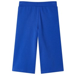 Pantaloni per Bambini a Gamba Larga Blu Cobalto 92