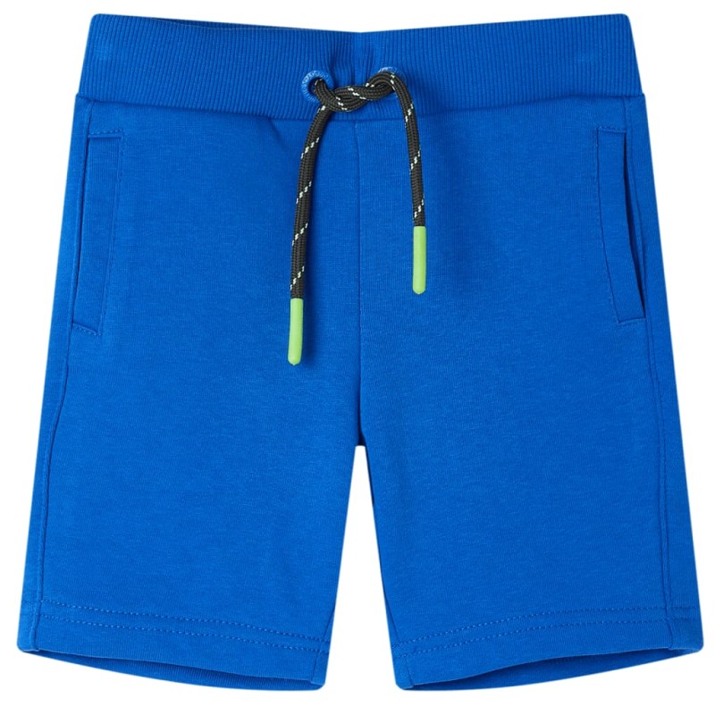 Pantaloncini per Bambini con Coulisse Blu 104