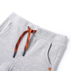 Pantaloni Tuta per Bambini Grigio Mélange 104